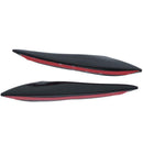 6pcs/lot Crescent moon Fit Front Bumper Lip Splitter Fins Body Spoiler Cana