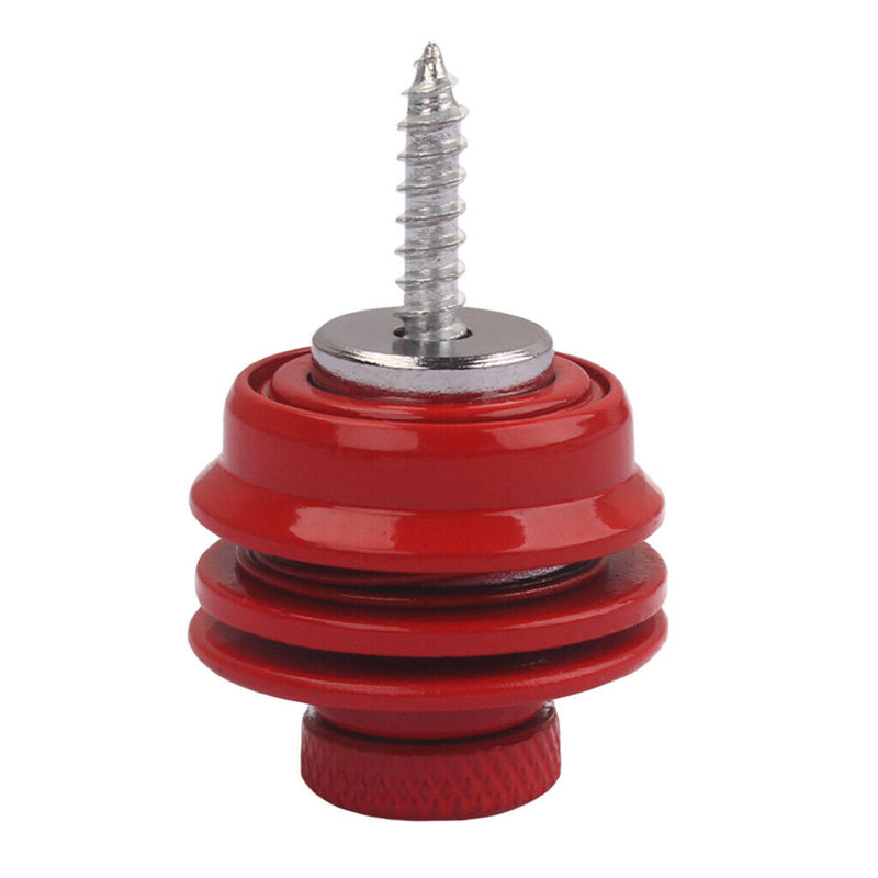 1Pc Red Copper Electric Guitar Strap Lock  Button for Guitar Bass