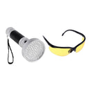 LED UV Flashlight Pet Urine Fluorescent Counterfeit Inspection Light Lamp Torch