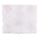 White Table Runner Flower Tablecloth Home Party Decor Venue Decor Rectangle