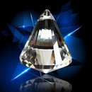 40mm Clear Crystal Glass Hanging Drop Prisms Part Pendant Decor R1B7