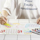 12Pcs/set 12 Watercolors Double Head Highlighters Color Marker Pen Stationery