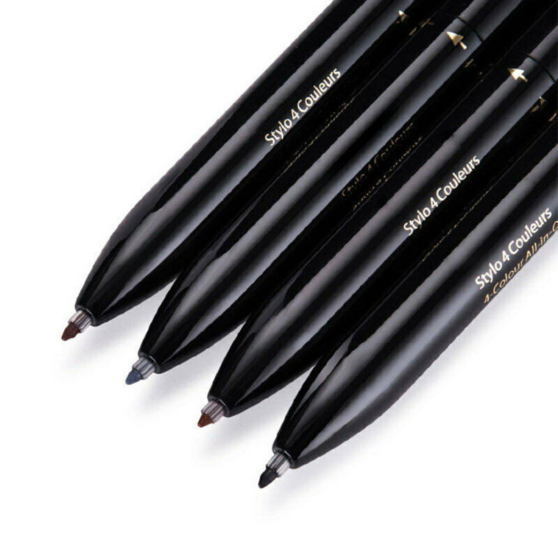 4 In 1 Multi-Function Automatic Eyebrow Pencil Lip Liner Eyeliner Pen Make AIN