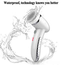 Facial Cleansing Brush Sonic Vibration Mini Face Cleaner ABS Deep Pore Clea