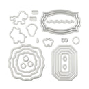 Animal Series Cut Die Stencil Embossing Template for Album (Cutting Dies) A