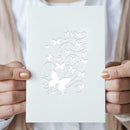 DIY Scrapbook Embossing Stencil Photo Album Template Paper Card Decoration