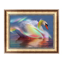 Drill Swan Lake 5D Diamond DIY Painting Home Decor Cross Craft Stitch