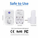 US Smart Power Socket WiFi 2G/3G/4G Remote Control Time Switch For Amazon Alexa