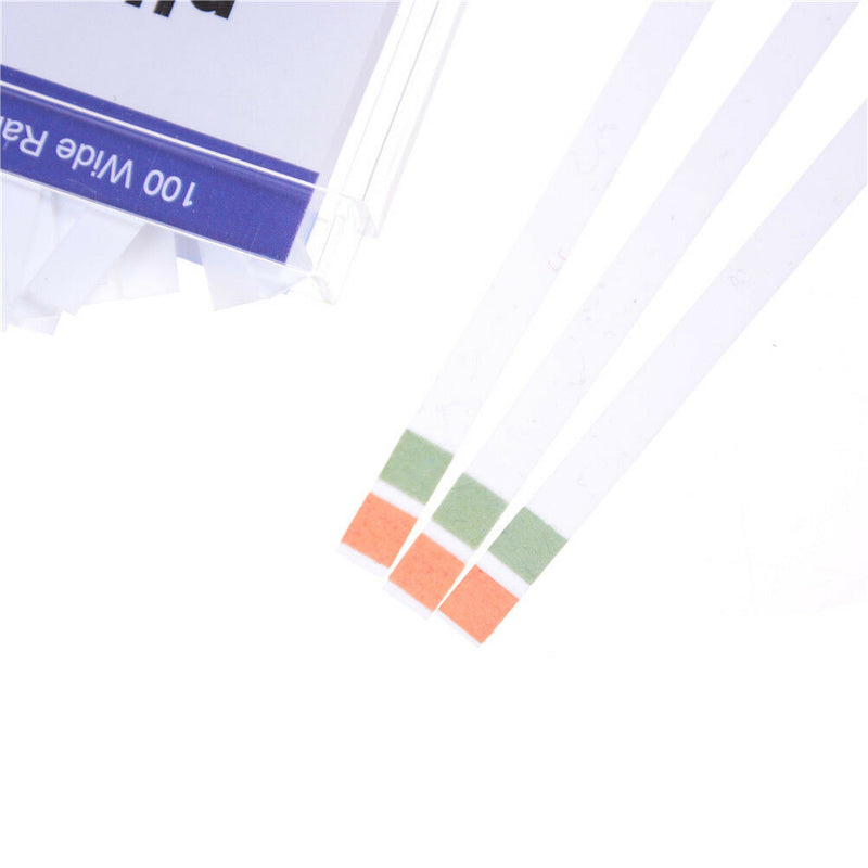 100x New Two Color Saliva Slaver For Urine Pregnancy Test Paper PH 4.5 9.0 FT