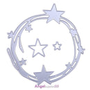 3pcs Stars Circle Cutting Dies Scrapbooking Carbon Steel Cutting Pressing