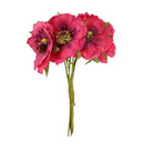 High Quality Silk Poppies Camellia 5cm 60pcs/lot Artificial Flowers Corn Po