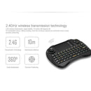 X3 2.4GHz Wireless Keyboard with Touchpad Air Mouse Remote Control for PC TV Box