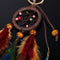 Dream Catcher Keychain Peacock Feather Car Key Ring Women Girl Jewelry Gift A#S