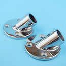 Degree Hand Rail Fitting 7/8" Marine Outdoor Round Base Boat Stainless Steel