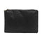 Retro Eco-Friendly Female Solid Color Clutch Women Tide Makeup Bags (Black) A