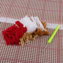Latch Hook Rug Making kits - Sleeping Dog - Do Your own DIY Pillow Cover