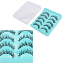New Japan 5 Pairs Magic Diamond Lashes Cross Messy False Eyelashes In Box Hot!