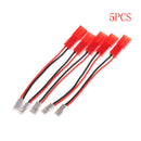 5 Molex 51005 White Plug to JST Female Plug Battery Charging Adapte Cable 70mmME