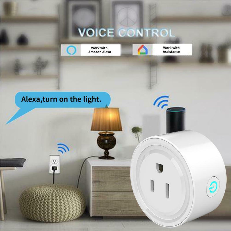 WiFi Smart Socket Remote Timing Socket Power Adapter APP Control US Plug