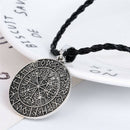 Cool Fashion Viking Scandina Compass Pendant Odin's Symbal Of Pendant Neckl N TE