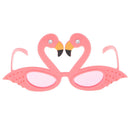 Novelty Hawaiian Flamingo Sunglasses Party Glasses Fancy Dress Costume