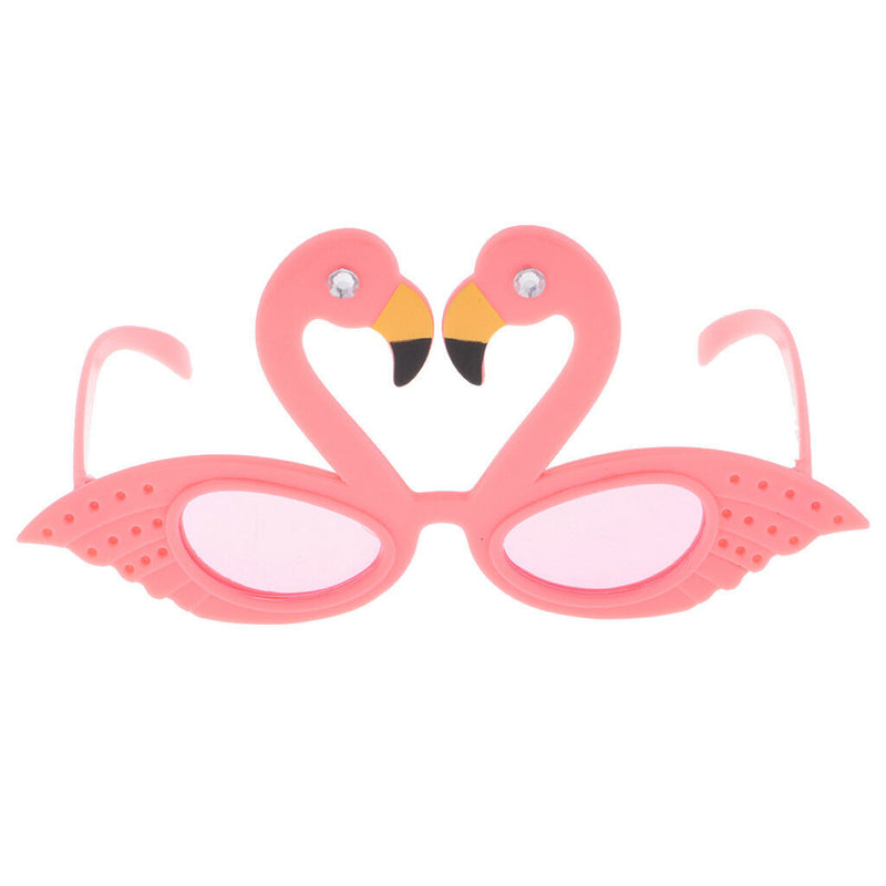 Novelty Hawaiian Flamingo Sunglasses Party Glasses Fancy Dress Costume
