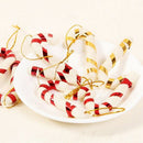100 Pcs Christmas TREE Hanging Candy Cane Ornaments Festival Party Xmas Tre C3L1
