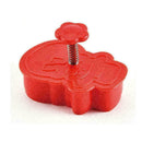 4PCS Christmas Cookie Plunger Cutter Mould Fondant Set Gift Cake M5L5 Mold K6T0