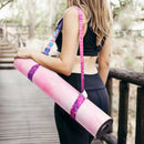 1PC Yoga Mat Strap Stretch Adjustable Yoga Mat Carrier Shoulder Strap Yoga Be3C