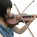 Full Size 1/8 Arbor Violin Bow Fiddle Bow Horsehair Exquisite for Viol ZLQ