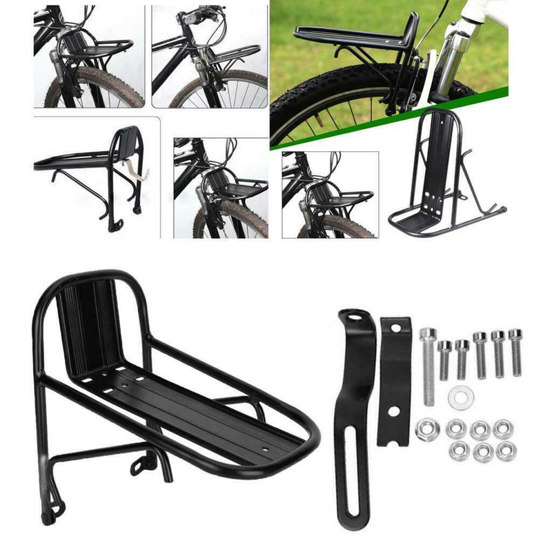 Bike Front Carrier Rack, Mountain Bike Bicycle Front Rack Carrier Luggage Shelf