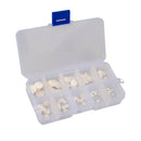 100pcs 3mm-12mm Inlay Dots Markers for Guitar Bass Ukulele Banjo White