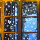 Christmas Snowflake Electrostatic Adsorption Window Stickers New Year DecorSEAU