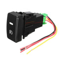 5 Pin Plastic Auto Car Push Button Fog Light