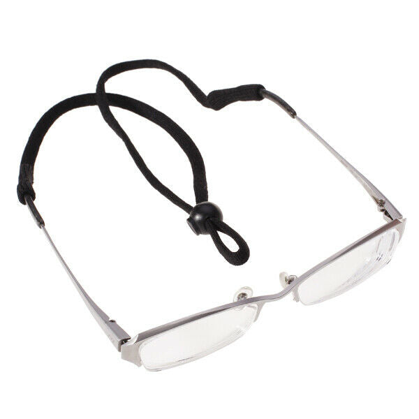 Black Sunglass Neck Strap Eyeglass Glasses Cord Sports Lanyard Holder Nice New