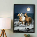 5D DIY Full Drill Diamond Painting Cross Stitch Embroidery Kit (A944 Horse)