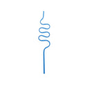 10Pcs Colorful Drinking Straws Crazy Curly Loop Plastic Straw For Party ME