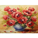 5D DIY Full Drill Square Diamond Painting Flower Cross Stitch Embroidery