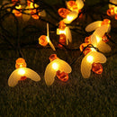 Solar LED Light Fairy String Honey Lamp Xmas Outdoor Garden Decor (50LED)