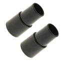 32mm to 35mm Plastic Vacuum Hose Brush Adapter Vacuum Tool Attachments 2pcs/set