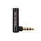 90 Degree Right Angled Audio Adapter Audio Microphone Jack Stereo Plug Connector