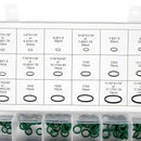 495PCS 36 Sizes O-ring Kit Black&Green Metric O ring Seals Rubber O ring Ga