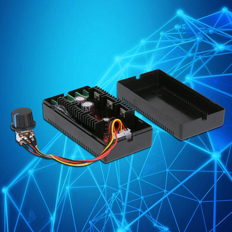 DC10-50V PWM HOO DC Motor Speed Control Board 2000W 40A External Switch