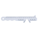 4 Types 4pcs/Set White Eye Straight Edge PD Ruler Pupillary Distance Rulers FT