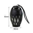 Wireless Portable HiFi Stereo Indoor Outdoor Mini Bluetooth Speaker LED Flame
