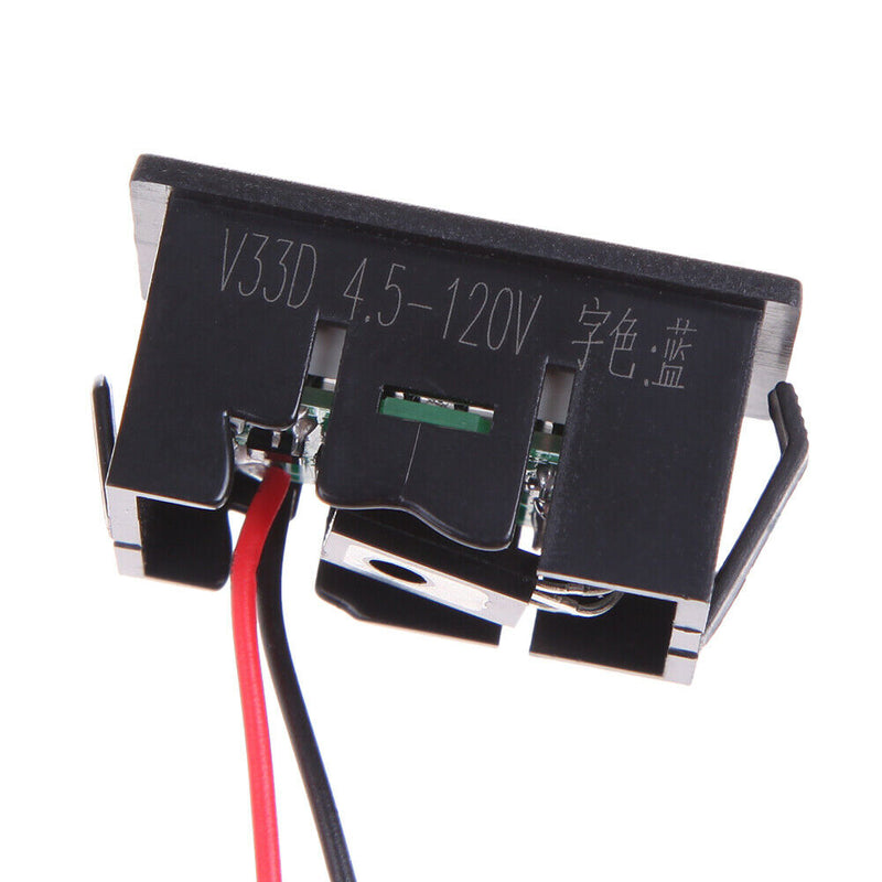 0.36" DC4.5-120V LED Voltmeter Digital Volt Meter Automobile Motorcycle Red