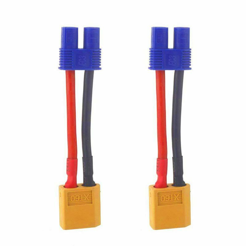 XT60 XT-60 Male To EC3 Female Connector Adapter Wire Harness Converter For  M9S6