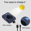 Solar Floodlight Spotlight 3 Modes USB Rechargeable Working Camping Lamp