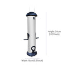 Clear Bird Feeder Automatic & Seed Food Feeder Outdoor Cage for Parrot Cockatiel