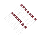 10pcs CBB 104J 100V 0.1UF 100NF P5mm Metallized Film Capacitor 104 100v M&O